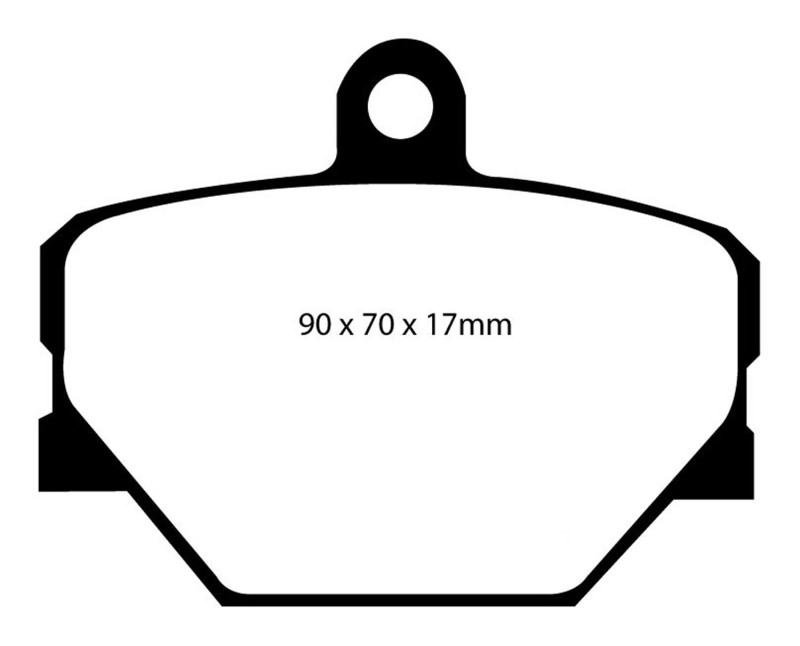 EBC S10 Brake Pad and Rotor Kit (1x ebcGD923, 1x ebcDP21287) thumbnail 7