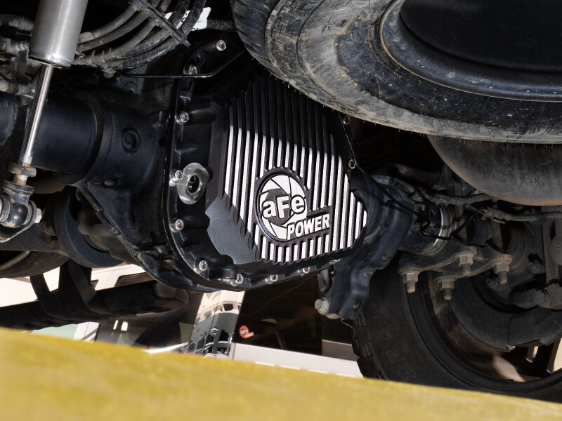 aFe POWER Pro Series Rear Diff Cover Black w/ Machined Fins Ford F-250/350 23-26 (Sterling 11.6) thumbnail 7