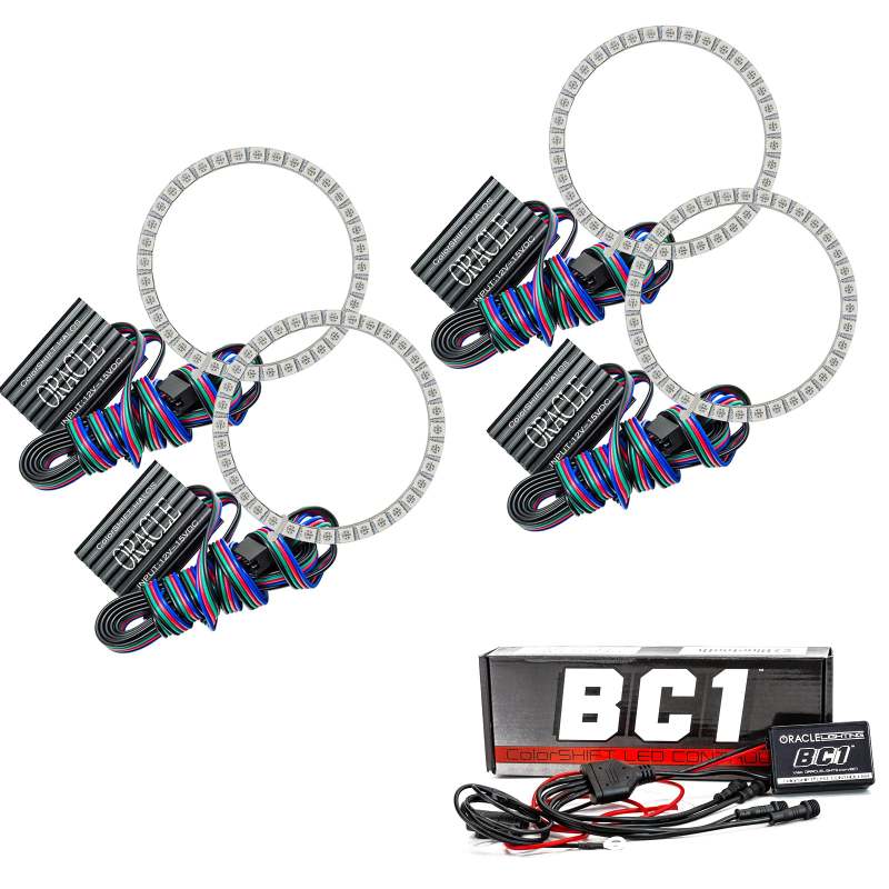 Oracle Subaru Legacy 12 Halo Kit - ColorSHIFT w/ BC1 Controller thumbnail 2