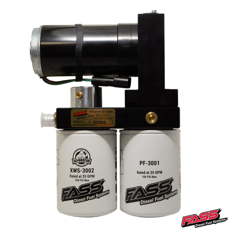 FASS 00-05 Ford Powerstroke F250/F350 (Excursion 6.0 and 7.3L) 250gph No Drop Titanium Fuel System thumbnail 3