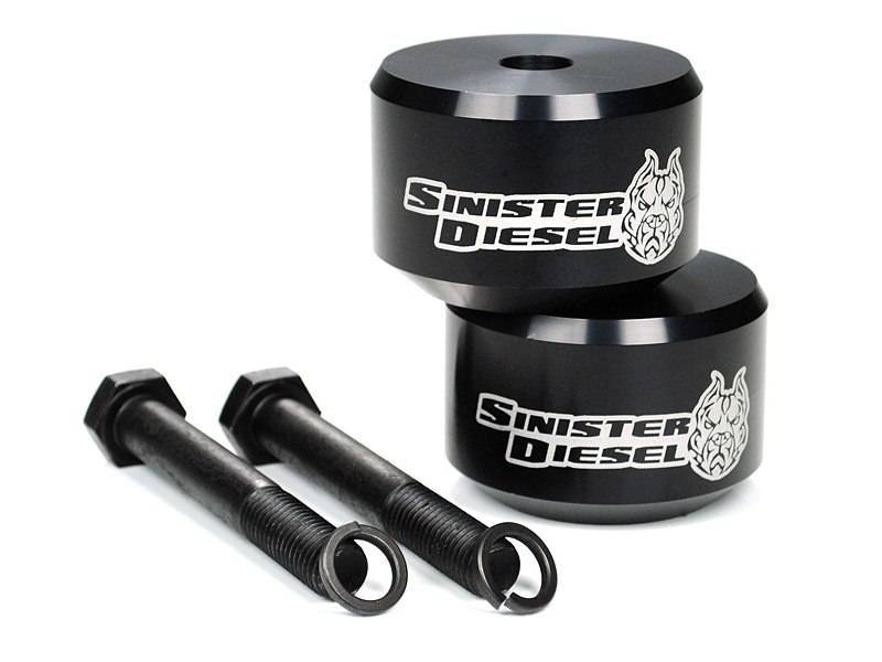 Sinister Diesel 05-10 Ford F250/350 Black (4wd Only) Leveling Kit thumbnail 3