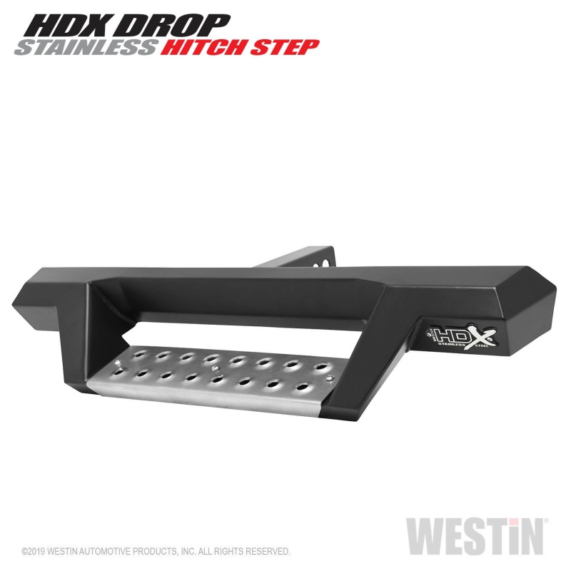 Westin HDX Stainless Drop Hitch Step 34in Step 2in Receiver - Textured Black thumbnail 8