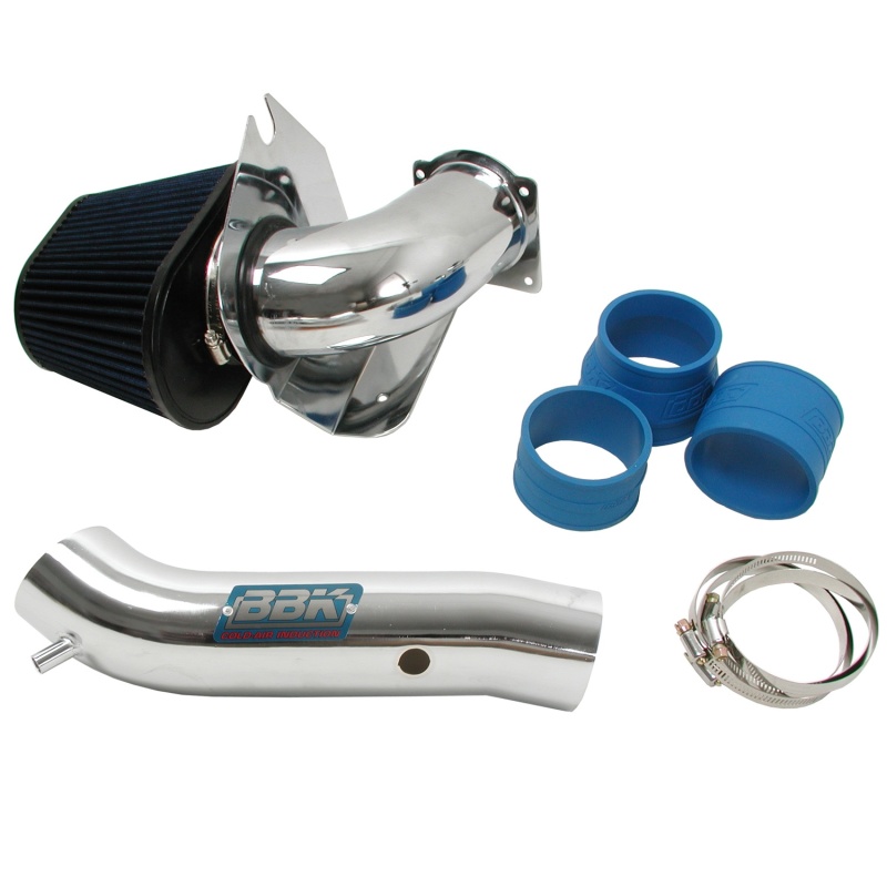 BBK 99-04 Mustang V6 Cold Air Intake Kit - Chrome Finish thumbnail 2