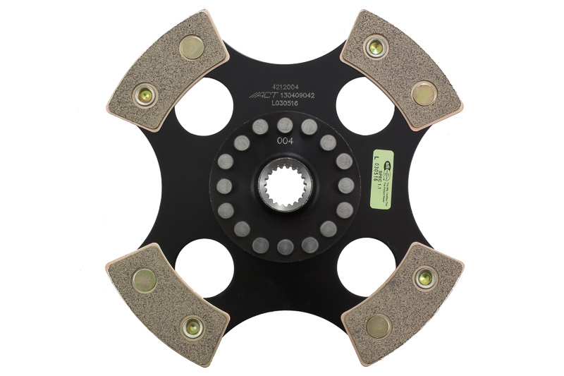 ACT 1989 Honda Civic 4 Pad Rigid Race Disc thumbnail 6