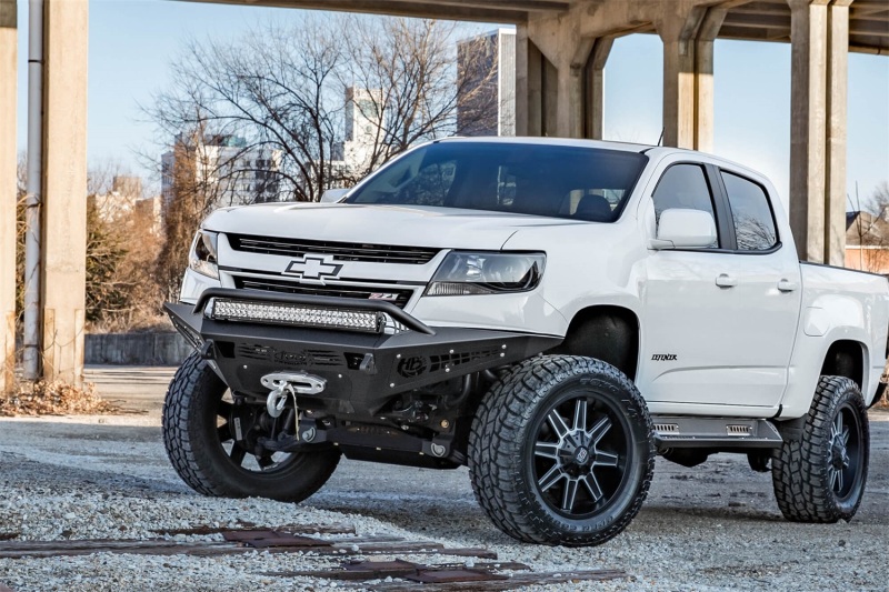 Addictive Desert Designs 15-18 Chevy Colorado HoneyBadger Front Bumper w/ Winch Mount thumbnail 5