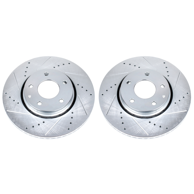 Power Stop 16-19 Mazda CX-5 Front Evolution Drilled & Slotted Rotors - Pair