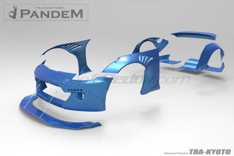 GReddy 03-08 Nissan 350Z Rocket Bunny Full Wide-Body Aero Kit thumbnail 4