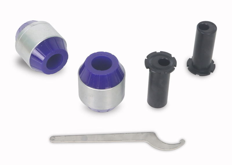 SuperPro 2015 Ford Mustang EcoBoost Premium Front Radius Arm Caster Adjustable Bushing Set thumbnail 4