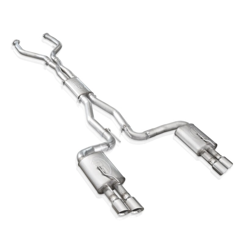 Stainless Works 2008-09 Pontiac G8 GT 3in Catback System X-Pipe Turbo Chambered Muffler 3.5in Tips