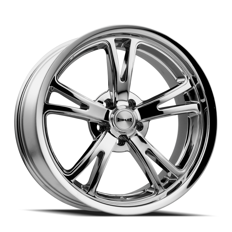Ridler 606 17x7 / 5x120.65 BP / 0mm Offset / 83.82mm Hub Chrome Wheel