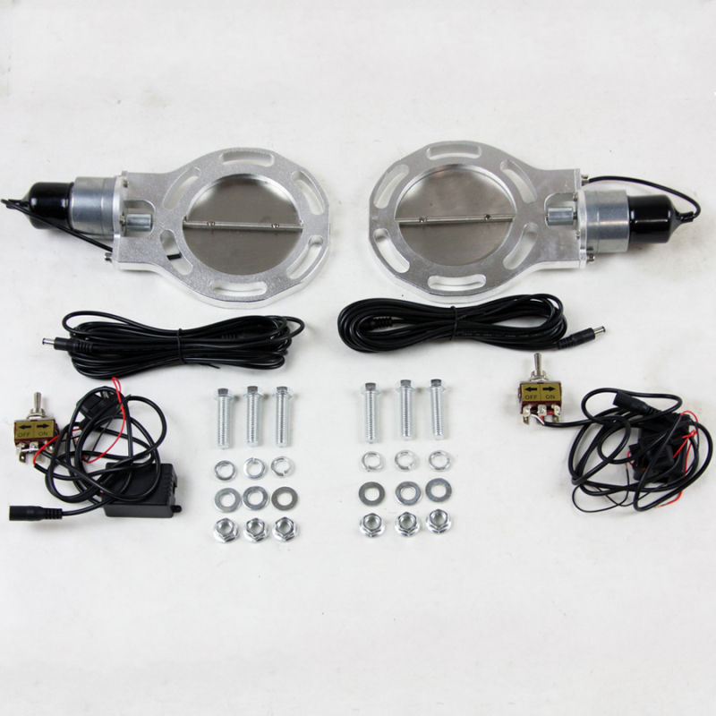 Electronic Exhaust Cutout Systems - Stainless Steel - Weld In