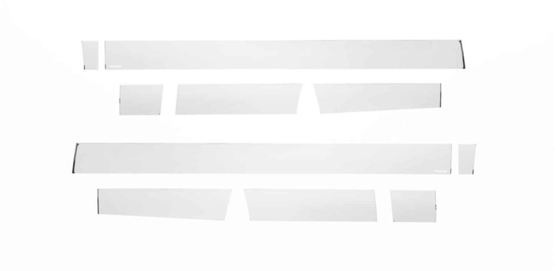 Putco 15-20 Ford F-150 Reg Cab 6.5ft Short Box (4.25in Tall - 10pcs) SS Rocker Panels thumbnail 3