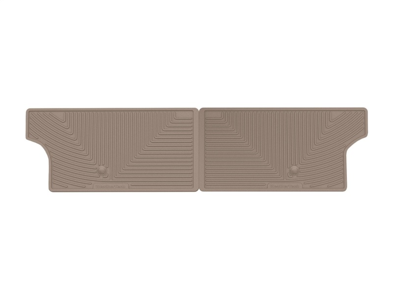 WT Rubber Mats - Rear - Tan