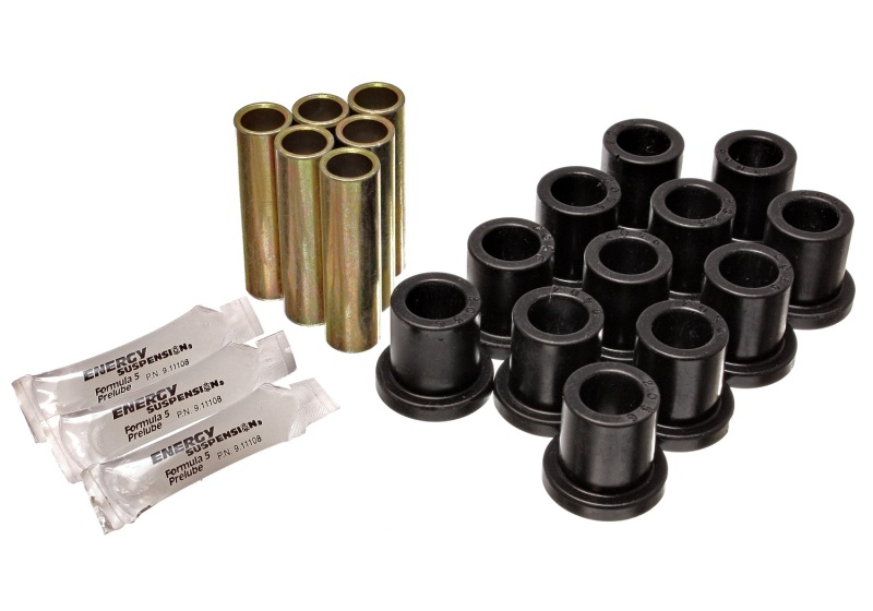 Energy Suspension 57-72 Ford F-100 / F-150 Rear 2WD Black Spring and Shackle Set thumbnail 6