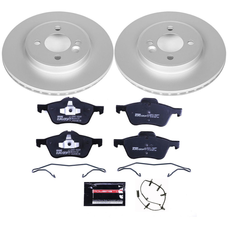Power Stop 02-06 Mini Cooper Front Euro-Stop Brake Kit thumbnail 2