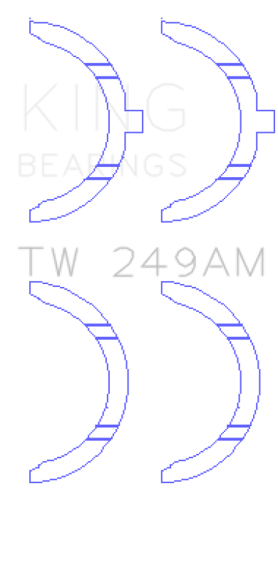 King Engine Bearings 1995 Toyota Tacoma AM-Series Thrust Washer Set thumbnail 2