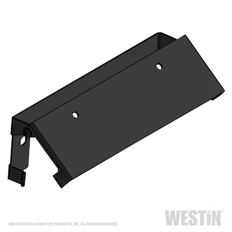 Westin Winch Mount License Plate Re-locator - Black thumbnail 6