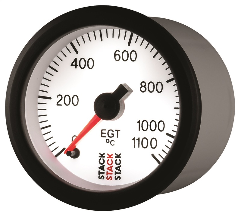 Autometer Stack 52mm 0-1100 Deg C Pro Stepper Motor Exhaust Gas Temp Gauge - White thumbnail 9