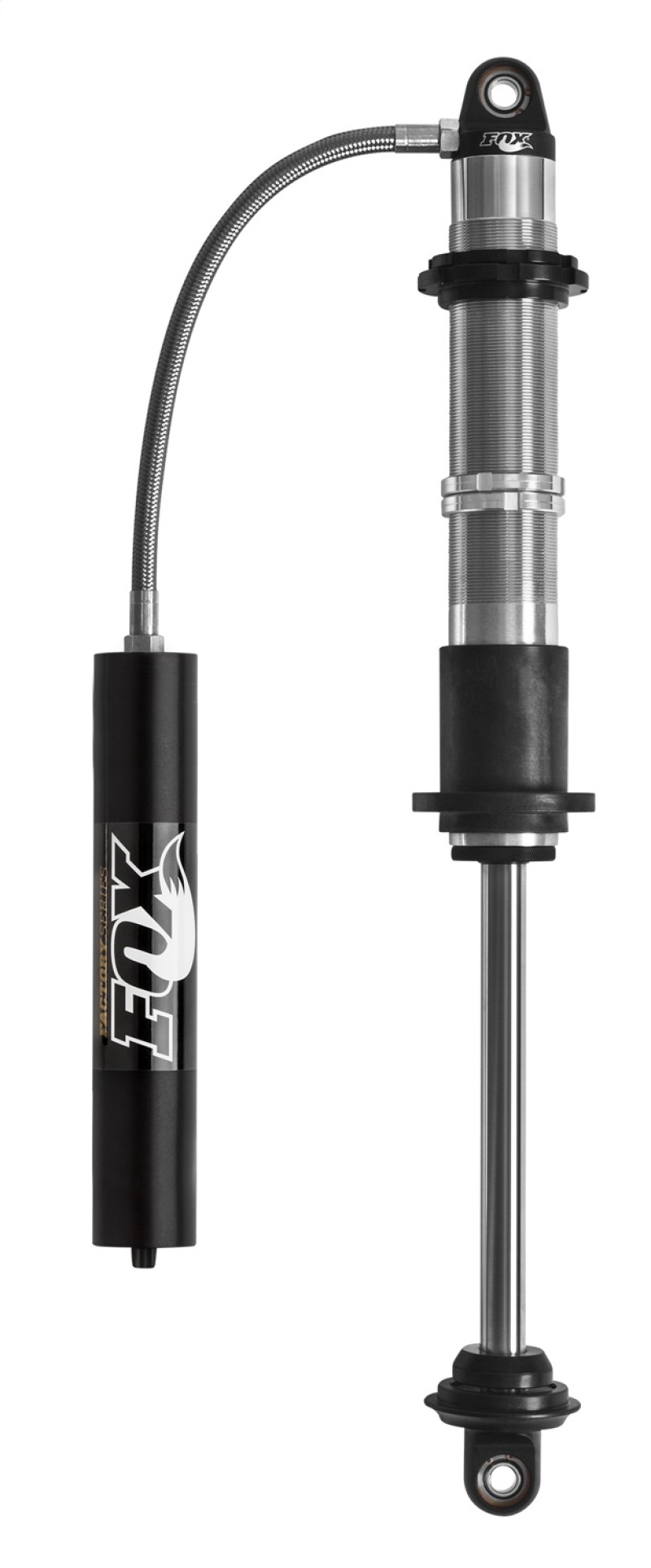 Fox 2.0 Factory Series 10in. Remote Res. Coilover Shock w/DSC Adj. - Blk/Zinc thumbnail 3
