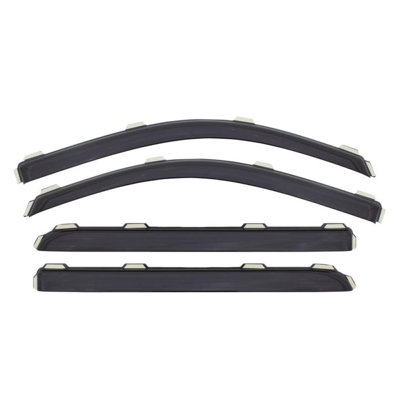 AVS 14-18 Chevy Impala Ventvisor In-Channel Front & Rear Window Deflectors 4pc - Smoke thumbnail 9