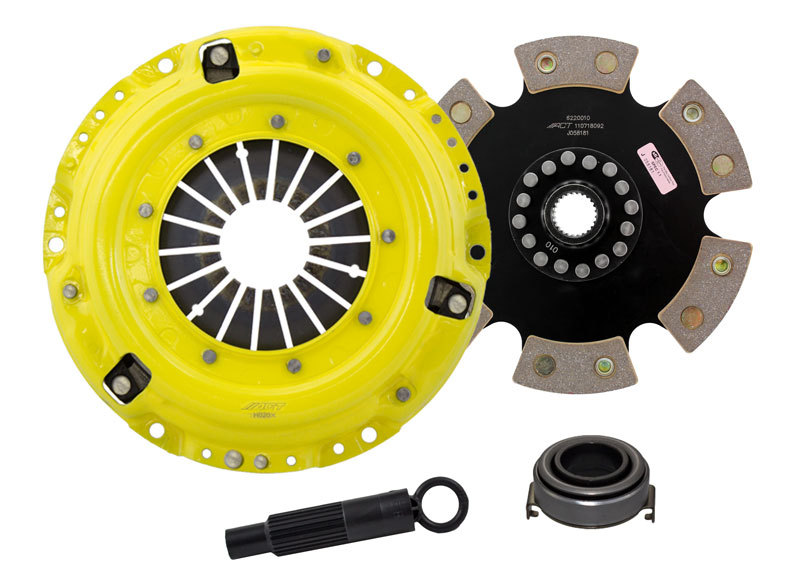 ACT 1990 Honda Prelude XT/Race Rigid 6 Pad Clutch Kit thumbnail 3
