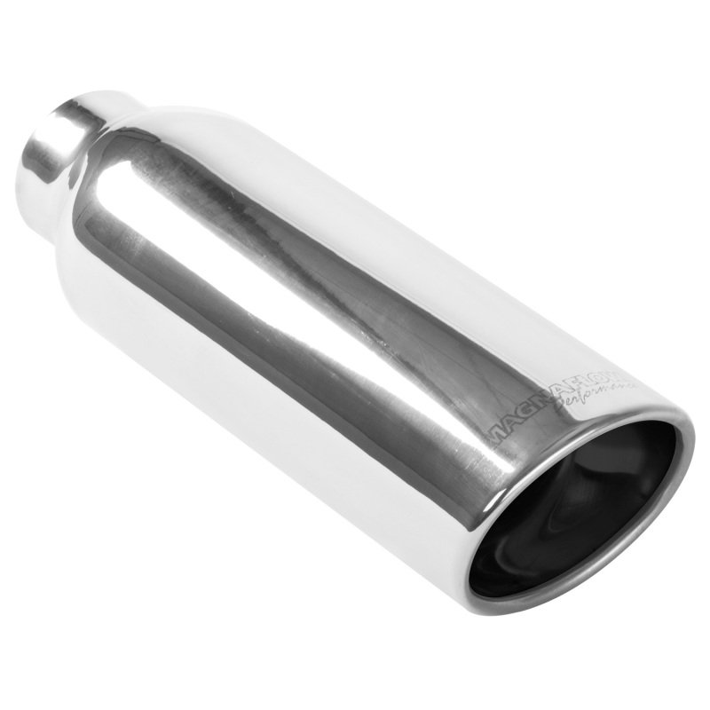 Single Exhaust Tip - 2.25in. Inlet/3.5 x 4.25in. Outlet
Single Exhaust Tip-2.25in. Inlet/3.5 x 4.25in. Outlet