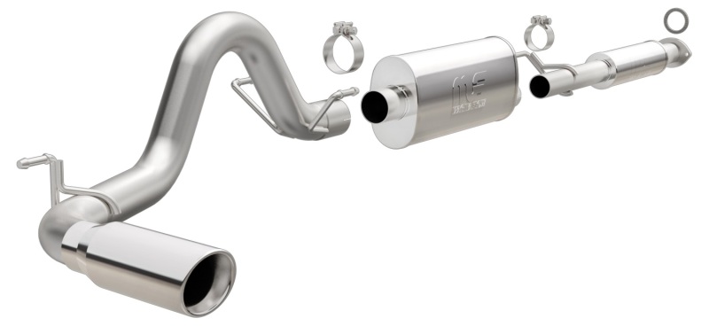 MagnaFlow Cat-Back 2016 Toyota Tacoma TRD 3.5L V6 SS 3in Single Pass Side Exit Rear 4in Tip thumbnail 6