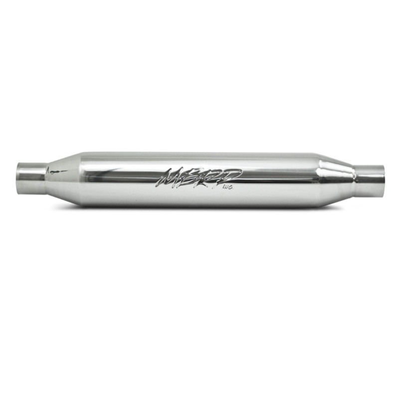 MBRP Universal Resonator 2.25in Inlet /Outlet 22in Body 26in Overall T304 thumbnail 6
