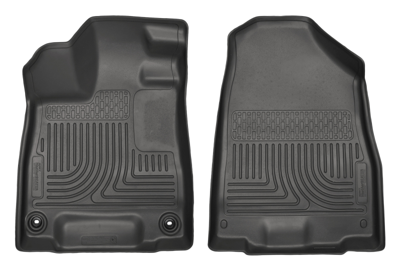 Husky Liners 2014 Acura MDX All Models Weatherbeater Black Front Floor Liners thumbnail 5