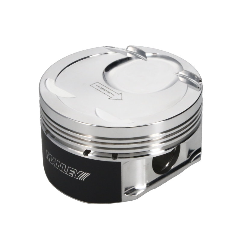 Manley Ford 3.5L Ecoboost 3.642in Bore 1.239in Comp Height -8.5cc Dish Extreme Duty Piston Set thumbnail 9