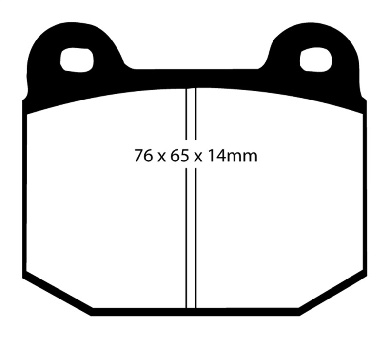 EBC S9 Brake Pad and Rotor Kit (1x ebcUSR996, 1x ebcDP41538R) thumbnail 5
