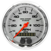 Autometer Marine Chrome Ultra-Lite 3-3/8in 120MPH GPS Speedometer Gauge thumbnail 5