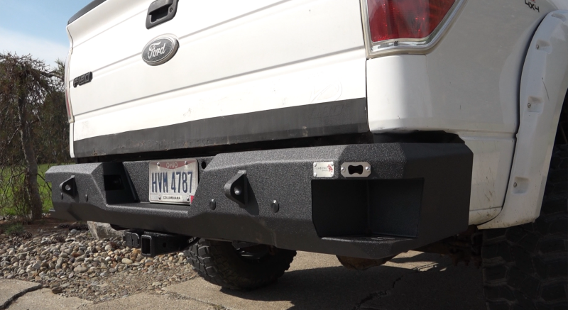 Fishbone Offroad 09-14 Ford F150 Rear Bumper - Black