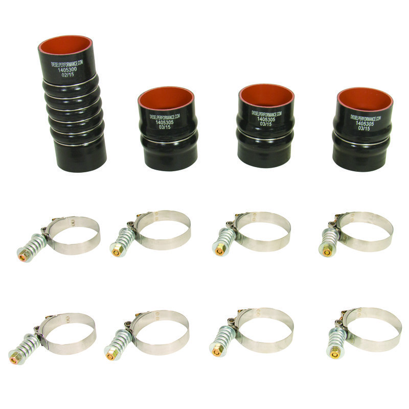 BD Diesel Intercooler Hose/Clamp Kit - Dodge 2003-2007 5.9L thumbnail 6