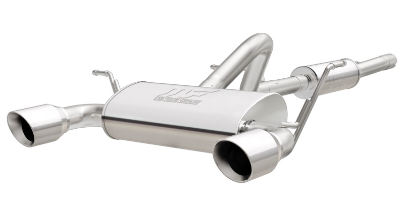 MagnaFlow 2018+ Jeep Wrangler 3.6L 409 SS Dual Split Rear Exit Polished Tips Cat-Back Exhaust thumbnail 7