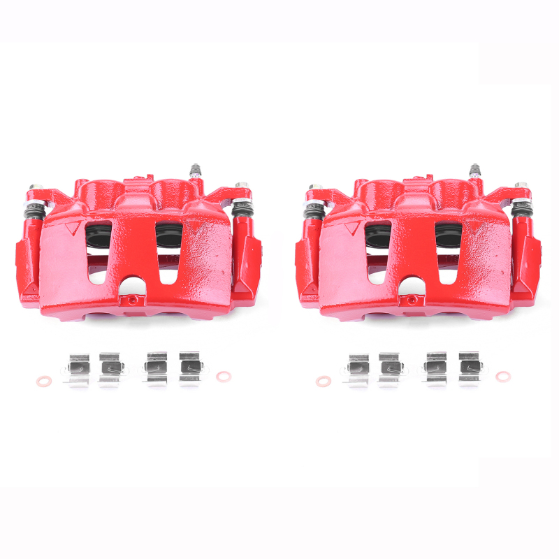 Power Stop 12-14 Volkswagen Routan Front Z36 Coated Kit w/Calipers (1x psbS5402, 1x psbZ36-1589, 2x psbAR83081EVC) thumbnail 2