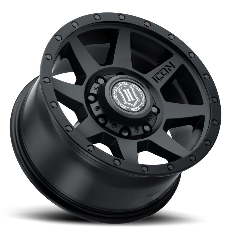 ICON Alloys Wheels 1818908152DB WHEEL REBOUND HD DBL BLK - 18 X 9 / 8 X 170 / 6MM / 5.25" BS thumbnail 4