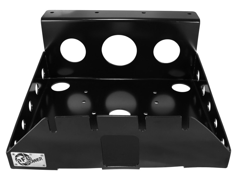aFe Power Cover Glide Guard On Board Compressor Mount 07-14 Jeep Wrangler JK V6 3.6L-3.8L thumbnail 9
