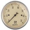 Autometer 3-1/8in Antique Beige In-Dash 7K RPM Tachometer Gauge thumbnail 6