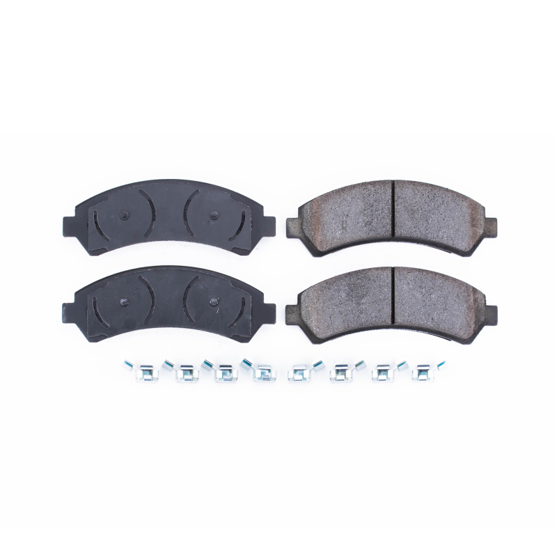 Power Stop 97-05 Chevrolet Blazer Front Z17 Evolution Ceramic Brake Pads w/Hardware thumbnail 7