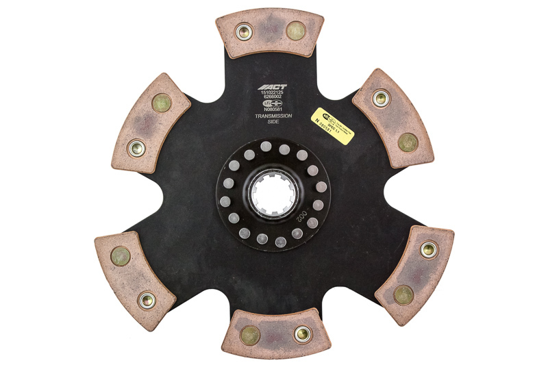 ACT 2010 Jeep Wrangler 6 Pad Rigid Race Disc thumbnail 5