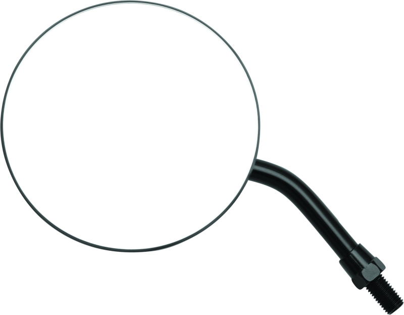 BikeMaster 4in Adjustable Round Mirror 10mm - Each - Black thumbnail 6