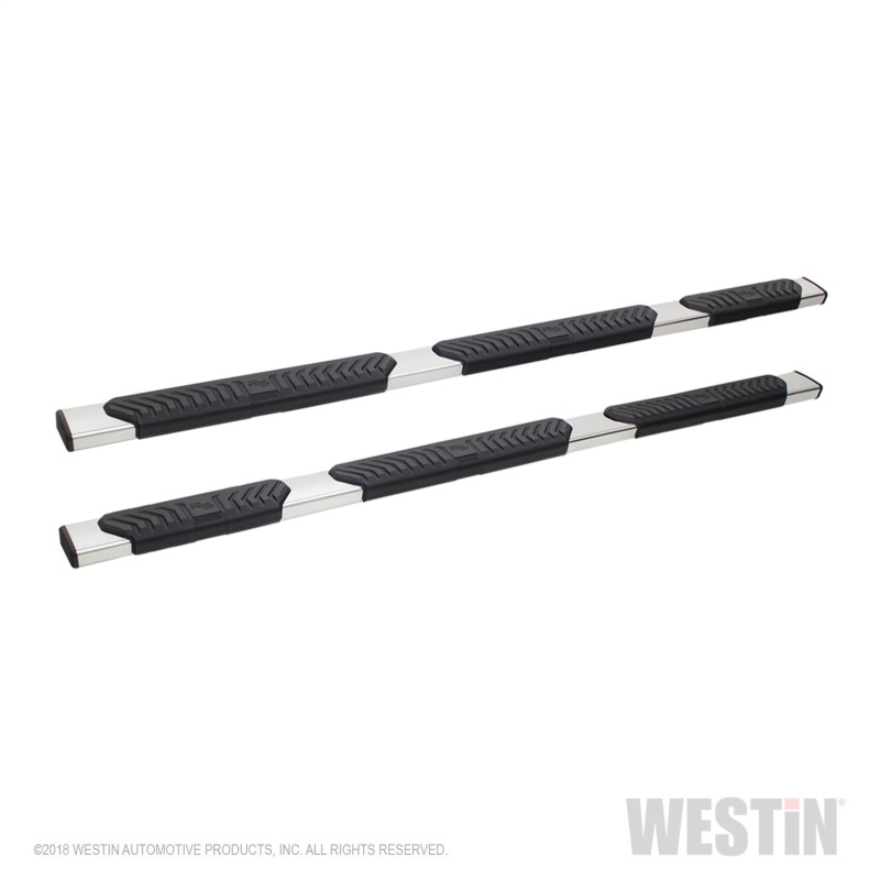 Westin 2019-2026 Chevrolet Silverado/Sierra 1500 Crew Cab (5.5ft) R5 Modular Nerf Step Bars - SS thumbnail 8