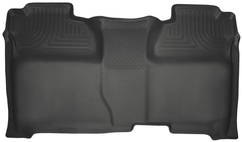 Husky Liners 14 Chevrolet Silverado 1500/GMC Sierra 1500 WeatherBeater Black 2nd Seat Floor Liners thumbnail 7