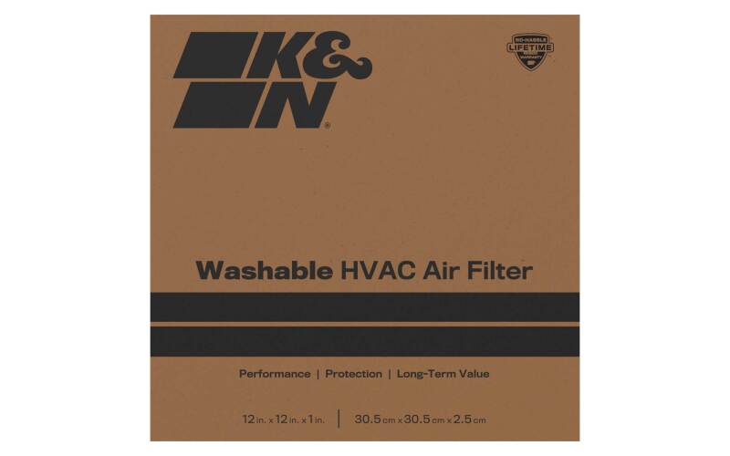 K&N HVAC Filter 12 x 12 x 1 MERV 8 thumbnail 2