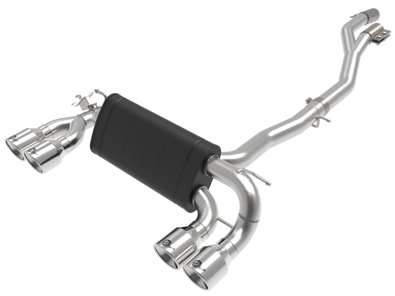 aFe MACH Force XP Exhausts Cat-Back SS 19-21 BMW M2 Competition L6-3.0L w/Polished Tips thumbnail 7