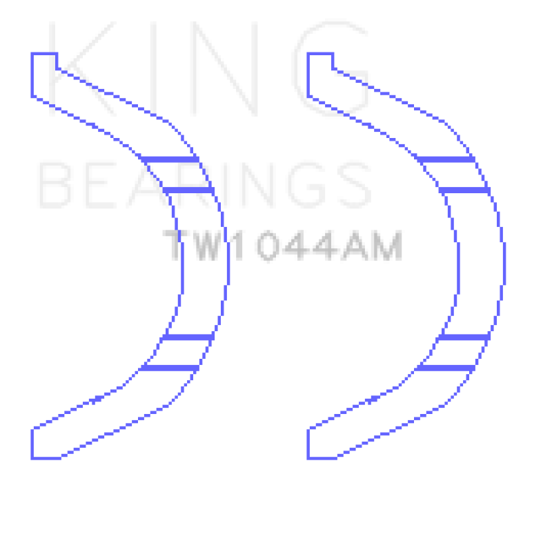 King Engine Bearings Nissan MR18DE/MR20DE Thrust Washer Set thumbnail 4