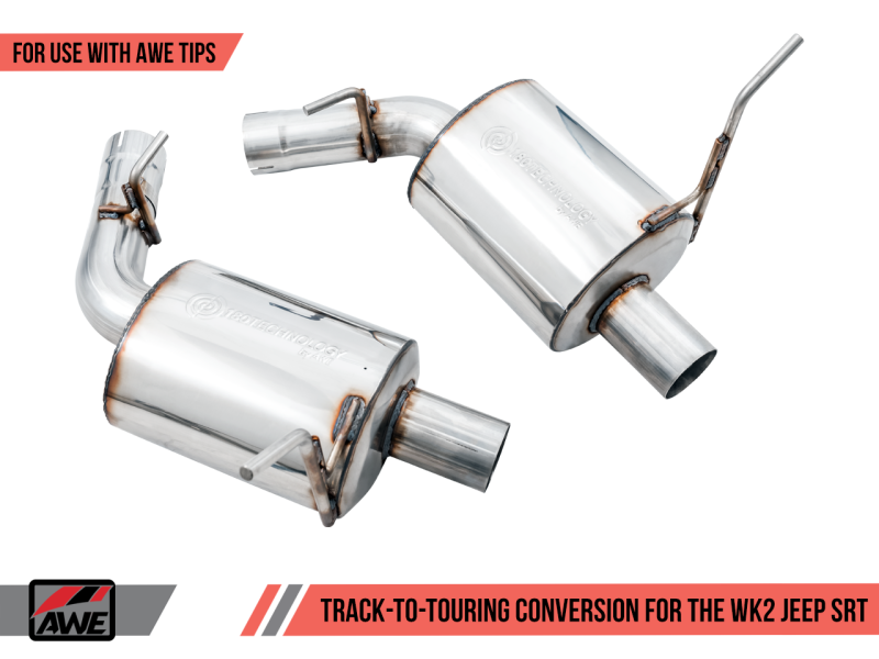 AWE Tuning 2020 Jeep Grand Cherokee SRT Track-to-Touring Conversion Kit (Use w/AWE Tips) thumbnail 5