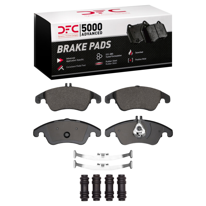 DFC 5000 Advanced Pads - Low-Metallic and Hardware Kit