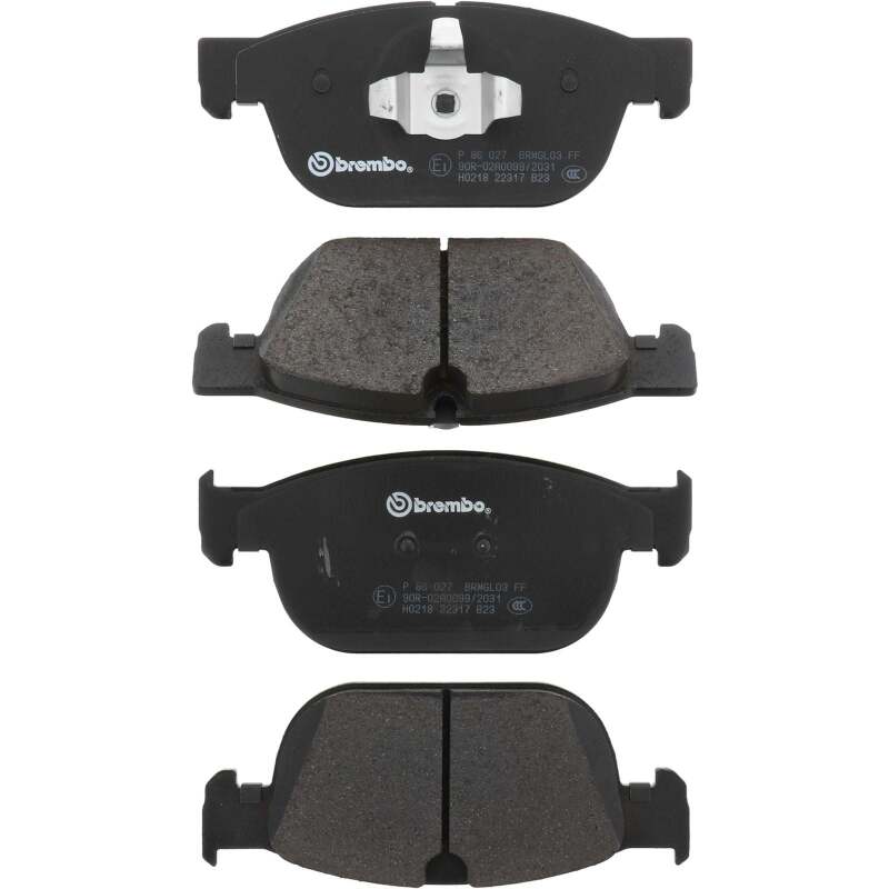 Brembo 18-21 Volvo XC60/Volvo XC90/XC40/S60/S90/V60 Cross Country Front Low-Met Brake Pad thumbnail 2